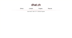 Desktop Screenshot of dhat.ch